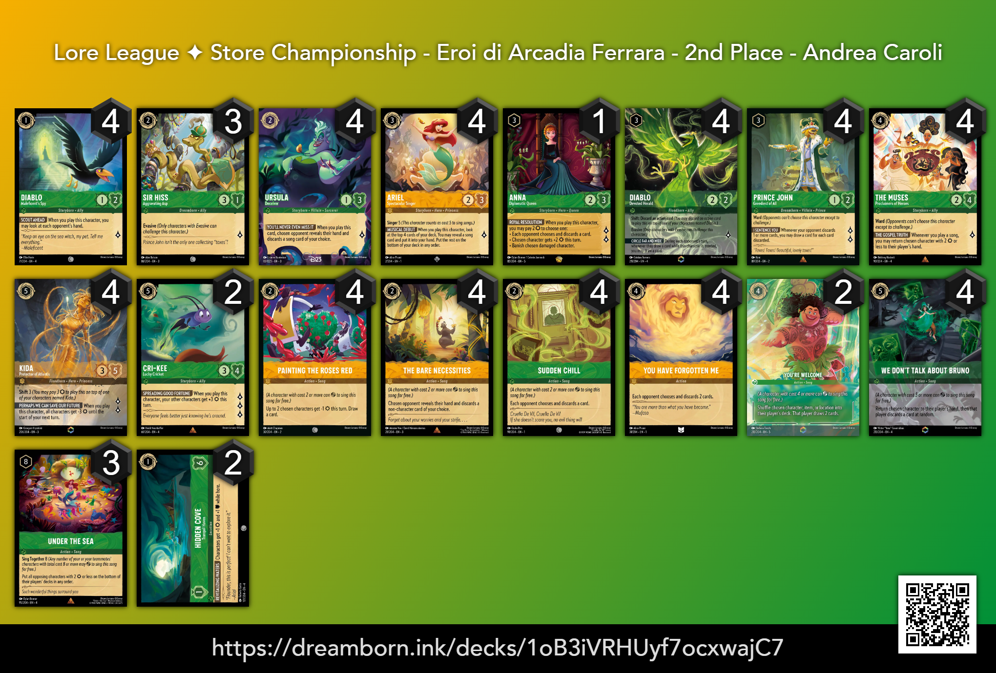 Deck Andrea